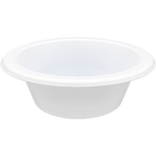 Bowls, Plastic, 12oz, 125/PK, 8PK/CT, White
