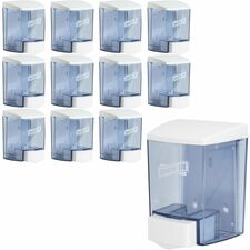 Dispenser, Liquid Soap/Lotion, Bulk Fill, 30oz, 12/CT, Clear