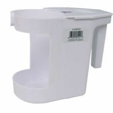 Toilet Bowl Mop Caddy, 12/CT, White