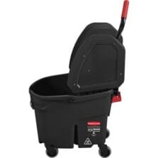 Exec Series Down Press Mop Bucket Combo, 35Qt, Black