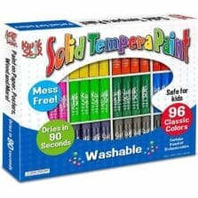Paint Sticks, Tempera, 96/BX, AST