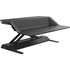 Sit-Stand Workstation, 32-3/4"x24-3/4"x5-1/2", BKSR
