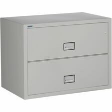 Lateral File, 2 Drawers, 38.78"x23.63"x28.75", LGY