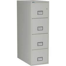 Vertical File, Letter, 4 Drawers, 16.88"x31"x54", LGY