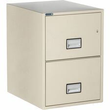 Vertical File, Legal, 2 Drawers, 19.88"x25"x28", Putty