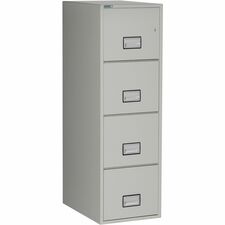 Vertical File, Letter, 4 Drawers, 16.88"x25"x54", LGY