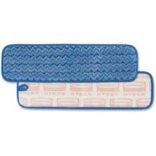 Wet Pad, Microfiber, Hygen, ZigZag, 18", 12/CT, Blue
