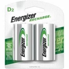 NiMH Rechargeable Batteries, D Size, 48/CT, MI