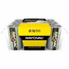 Alkaline Batteries, D Ultra Pro, 12/PK, 8PK/CT, BK/SR