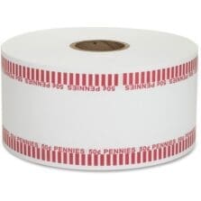 Automatic Coin Rolls, Pennies, 1900/RL, Red