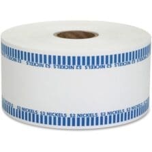 Automatic Coin Rolls, Nickles, 1900/RL, Blue
