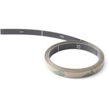2/5" Height x 19/64" Width x 91 1/5" Length - Rectangle - Black - 2 / Pack - TAA Compliant