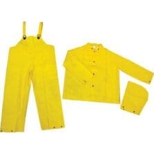 Rainsuit, 3 Piece, X-Large, Yellow