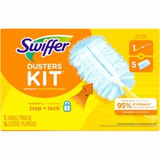 Swiffer Duster Starter Kit, Blue/Yellow