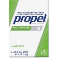 Propel Powder Packs, 0.08oz, 120/CT, Kiwi Straw/GN