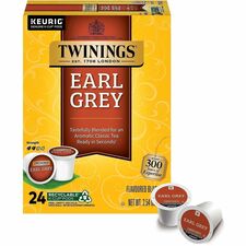 Tea, Earl Grey, Black, K-Cup, 24/BX