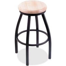 Stool, Wood, 19"x19"x30", BK Frame/NMPL