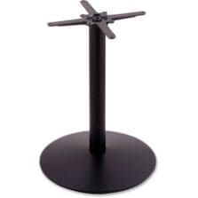 Table Base, Outdoor, 24"Wx20"Dx30"H, Black