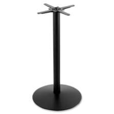 Table Base, Outdoor, 24"Wx20"Dx36"H, Black