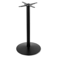 Table Base, Outdoor, 24"Wx20"Dx42"H, Black