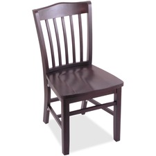 Chair, Wood, Hampton, 18"H Seat, 17"x16"x35", 2/CT, Dark Cherry