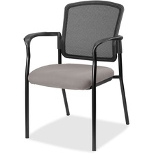Guest Chair, VinylSeat, w/Arms, 25-4/5"x20"x32", Castillo Metal