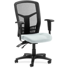 High-Back Chair, Exec, Mesh, 28-1/2"x28-1/2"x45", Breezy