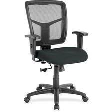 Mid-Back Chair, Vinyl Seat, 25-1/4"x23-1/2"x40-1/2", Dillon BK