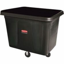 Cube Truck, 300lb Cap, Black, 39-1/4"x26-1/4"x29", Black