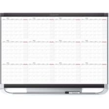 12 Month Magnetic Cal Board, 24"x36", White