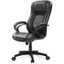 Chair, Pembroke, 26-2/5"Wx27-3/5"Dx48-2/5"H, BK