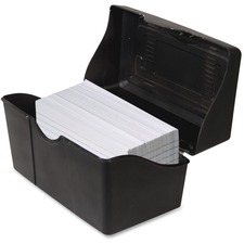 Index Card Holders, 3"x5", Black