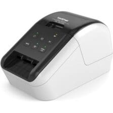 Label Printer, 110 LPM, 5"x5-7/10"x9-1/5", White/Black