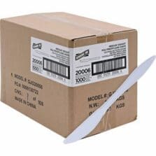 Knives, Plastic, Medium-Weight, 1000/CT, WE