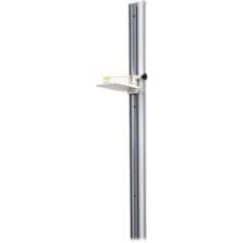 Wall-Mounted Height Rod, 55", Gray