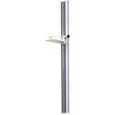 Wall-Mounted Height Rod, 55", Gray