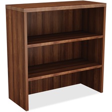 1-1/2" Top Bookcase, 36", Walnut