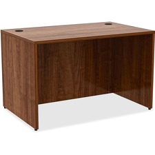 Laminate Desk, 48"x30"x29-1/2", Walnut