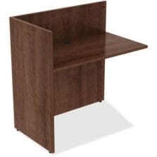 Reception Return, 42"x24"x41-1/2", Walnut