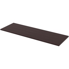Height Adj Tabletop, 24"x72", Espresso