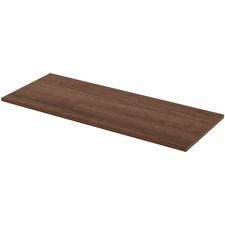 Tabletop, Height-Adjustable, 24"x60"x1", Walnut