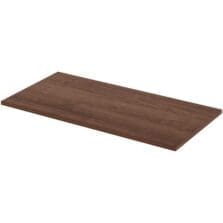 Tabletop, Height-Adjustable, 24"x48"x1", Walnut