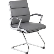 Chair, Guest, Executive, 23"Wx23"Dx39"H, Grey