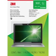 Anti-glare Filter, f/12.5" Wide-screen Laptops, 16:9, Clear