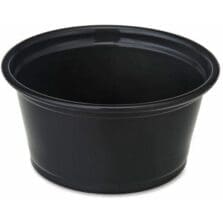 Portion Cups, 2oz, 50/BG, 50BG/CT, Black
