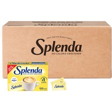 Splenda Sugar Substitute Packets, 1.0g, 100/BX, 12BX/CT, YW