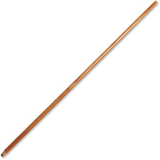 Broom Handle, Lacquered Wood, 15/16" Dia, 60"L, NL
