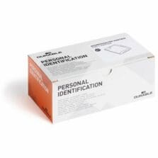 Replacement Card/Badge Holder, 10/BX, Clear