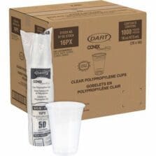 Cold Cup, Plastic, ClearProl, 16oz, 1000/CT, Clear