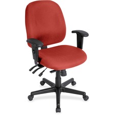 Chair, Task, w/SeatSlider, CanyonVinyl, 27"x21"x36.5", Red Rock